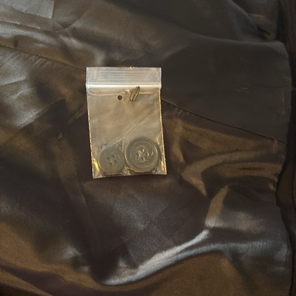 Calvin Klein blazer with leather trim - Picture 6 of 7